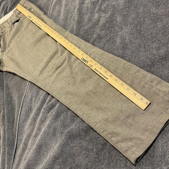 AGAVE DENIM PRAGMATIST Men’s Jeans, Sage Gray/Brown color, size 34/30 - Picture 13 of 14